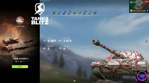 Bisonte C45 ЛУЧШИЙ❓в режиме Mad Games⭐Lesta Tanks blitz🔥🔥🔥