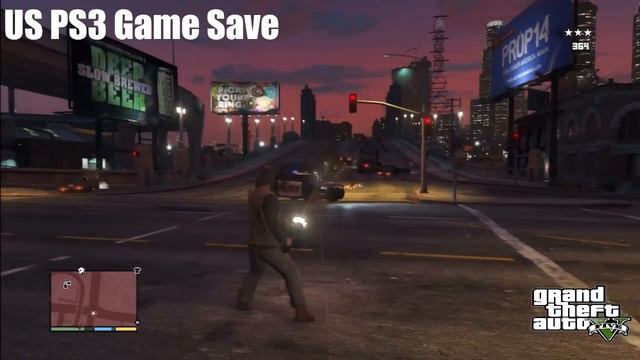 GTA V Game Save PS3 US - Unlimited Money -  Completed Game