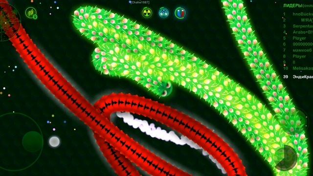 Новые приключения в Wormax.io. Снова играю за очень колючий скин, снова пытаюсь выйти в ТОП.