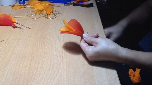 Nylon Flower DIY - Strelitziaceae （丝网花 - 鹤蕉） смотреть онлайн