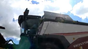 Зерноуборочный комбайн RSM 161   тест драйв