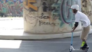 Классные трюки на самокате JDBug MS118