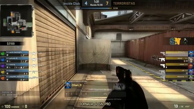 Inside club vs Cerberus: Jornada 4 SN Pro CSGO смотреть онлайн