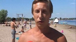 В Саратове открывается пляжный сезон.avi