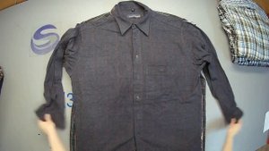 Продан. М 556 Уп № 16 (2022). Рубашки мужские фланель Extra. Германия. 21 единица С/с 189 руб за ед