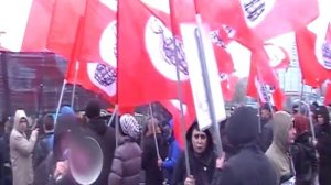 Нацболы на Русском марше 2013