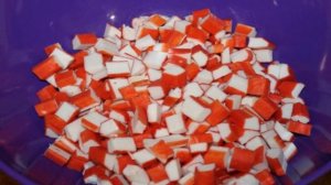 Салат из кукурузы и крабовых палочек