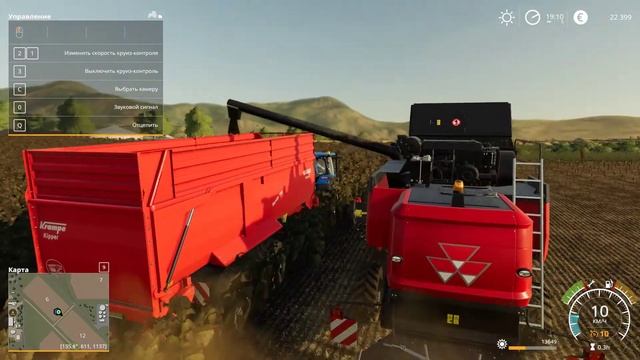 Farming Simulator 19 Уборка Кукурузы! смотреть онлайн