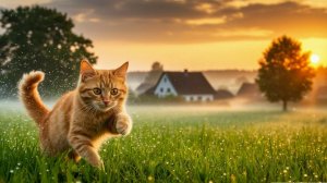 Классное видео о рыжем коте-215 выпуск.