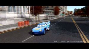 Lightning McQueen Dinoco Crash Testing #4 | GTA IV