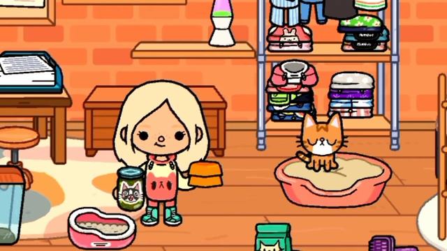 ВЛОГ: Покупаю Питомца 🤭🐱//Toca Boca//AlidaToca// смотреть онлайн