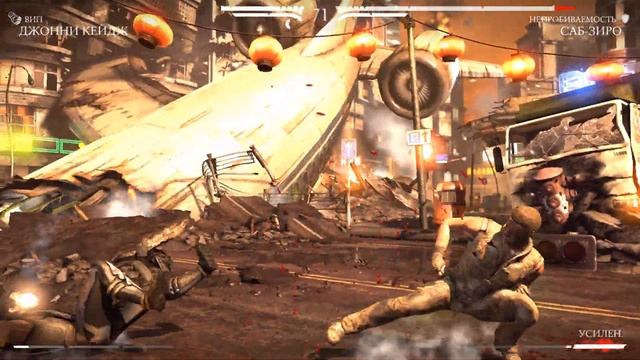 MK10.Сюжет.Джонни Кейдж vs Саб-Зиро. смотреть онлайн