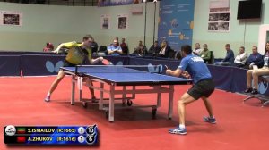 4.ЖУКОВ - ИСМАИЛОВ #RUSSIAN #Championships #tabletennis #настольныйтеннис