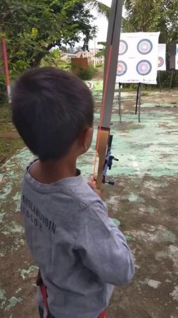 Latihan Panahan Pertama Kali Pakai Sight/ Incaran/ Fisir