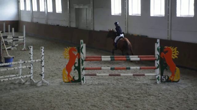 Елена Овагимян на Резвом 20 февраля 2016г. 110 см смотреть онлайн