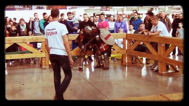 Золотой тигр-2016. Исторический средневековой бой. Golden Tiger 2016. Medieval battle.