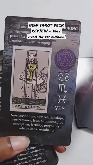 Learning Tarot for beginners - New Deck Review #tarotdeckreview #learningtarot #spirituality #short