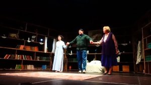 2023.02.02 Москва. Школа современной пьесы. "Дурочка и зэк" (поклоны)