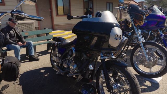 Advanblack visits ChopperFest 2024. Cool Looking Choppers