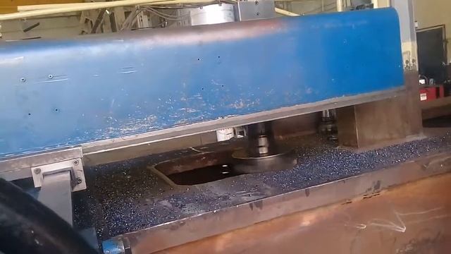 proses milling track frame