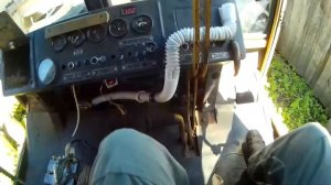 ДТ-75. Торможу тормозком