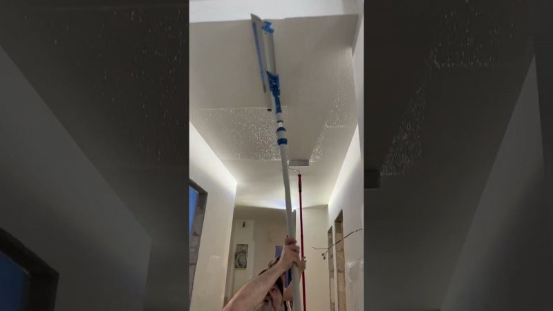 Малярные работы на потолке
