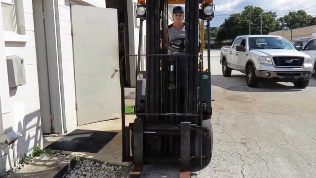 TCM FCB 15 36 V FORKLIFT,3 STAGE MAST,SIDE SHIFT,LIGHTS,TURN SIGNALS,STOP LIGHT смотреть онлайн