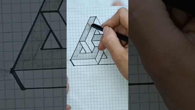 3D Drawing 📝 3Д форматта сурет салу оңай #3d #3д #shots #суретсалыпуйрену #шортс #drawing