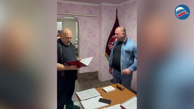 Создатель Союза добровольцев Донбасса получил высшую награду отряда БАРС-13