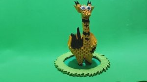 МОДУЛЬНОЕ ОРИГАМИ ЖИРАФ