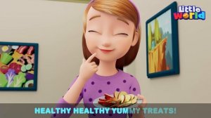 No More Snacks With Nina And Nico | Kids Songs & Nursery Rhymes by Little World