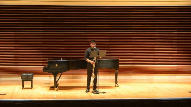 Excursions variations on a theme of Paganini for the Bass Clarinet