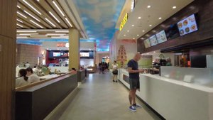 Dubai Food Court Walking Tour 4K - Ibn Battuta Mall  (60fps)