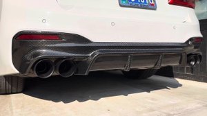 G30 BMW M550i Remus Catback Cold Start