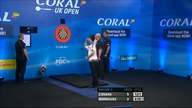ᴴᴰ Rowby John Rodriguez vs Lee Evans | 2016 UK Open PDC Darts Round 2 смотреть онлайн