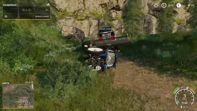 Farming Simulator 19 бiй комбайна та трактора смотреть онлайн