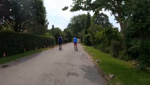 100k on Cross Roller Ski
