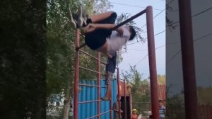 Тренировка и соревы лютых воркаут атлетов Аральска!