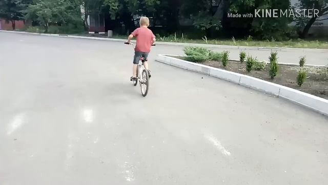 Покатушки Трюки на велике 