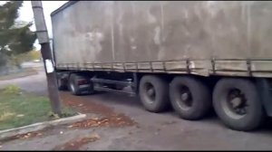 Ивеко евротех. Пригнали прицеп.5.11.2018.