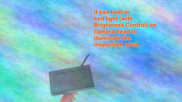 douself Av Endoscope Waterproof Inspection Camera Borescope with 4.3 Lcd Moniter 450000 смотреть онлайн