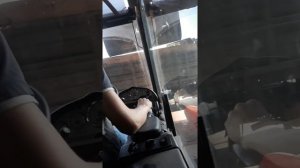 Manitou 732 погрузка зерна