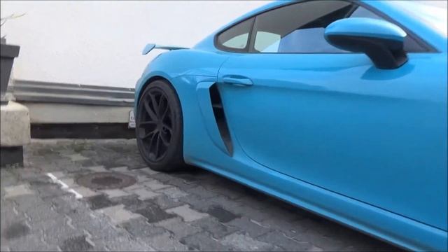 Porsche 718 Cayman GT4 (982) - Stuttgart смотреть онлайн