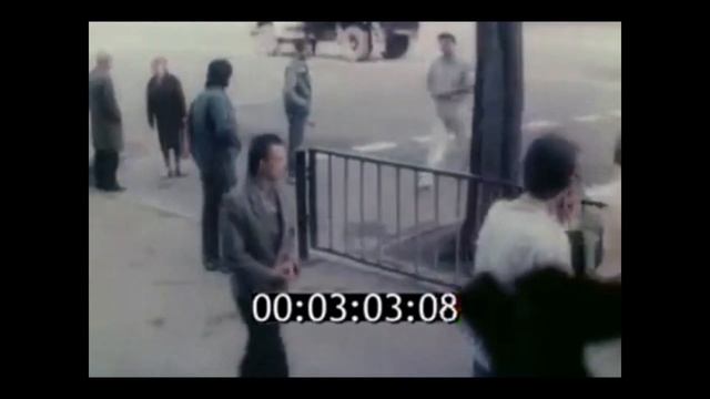 Варшавский мост.  Таможенный контроль 1988 год.