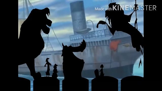 Timon and Pumbaa interrupt Tarzan