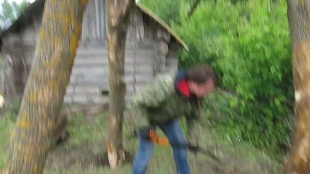 Летний душ своими руками в диком стиле. (часть первая) смотреть онлайн