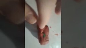 Лепим каток из пластилина