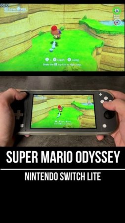 Super Mario Odyssey Nintendo Switch Lite Gameplay