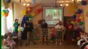 Выпускной в садике! Сценка от родителей сережа молодец!!