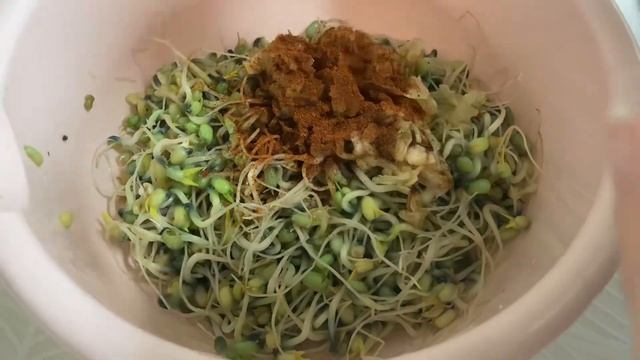 Очень вкусный и полезный салат из проростков семян мунг(маш)🔥❤️